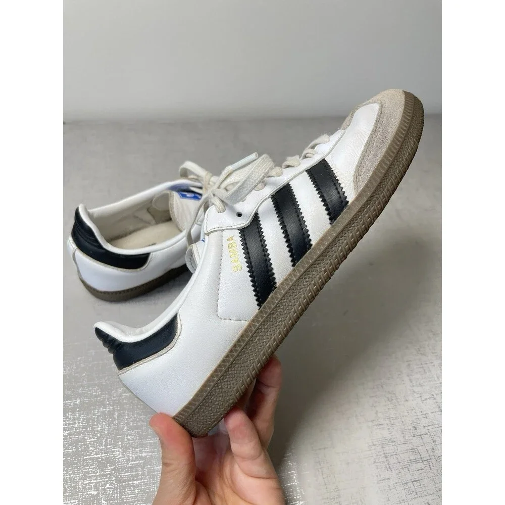 Adidas Samba OG Shoes Sneakers Shoes Mens US 7 White Black Stripes